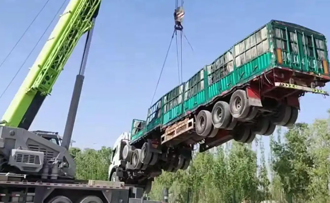 钦州道路脱困救援案例